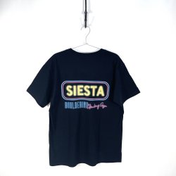 SIESTA Original「Neon Logo Tee Black」 シエスタ オリジナル　ネオンロゴTシャツ　ブラック