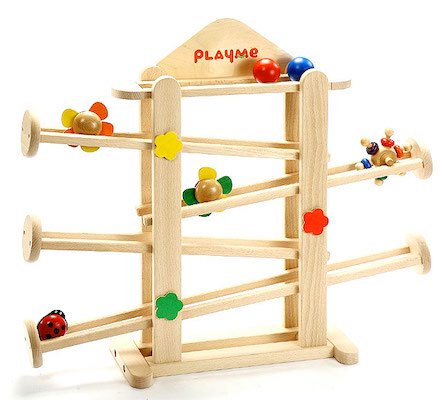 フラワーガーデン 木製スロープトイ プレイミー(知育玩具)のレンタル