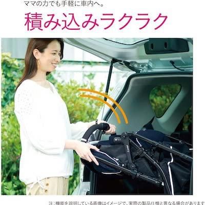 ホワイトレーベル ベビーカー スゴカル 4キャス Light エッグ