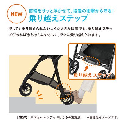 スゴカルエアー エッグショック AM コンビ（A型ベビーカー）の