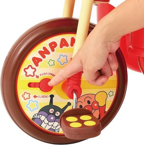 ラス1新品☆ブザー付きおでかけ三輪車アンパンマンSPおしゃべり