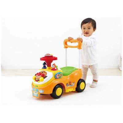 アンパンマン よくばりビジーカー 押し棒+ガード付き ｜乗用