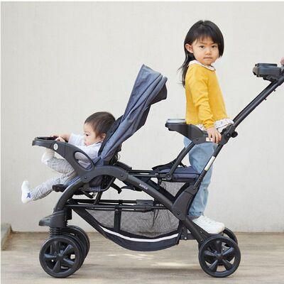 【❤️超美品❤️】カトージ　二人乗りベビーカー　二人でゴーDX⭐︎ カトージ 二人乗りベビーカー 二人でゴーDX デニム 新生児から