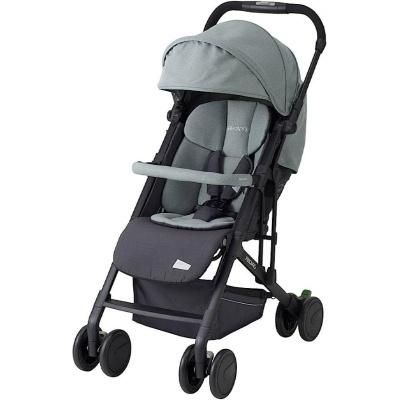 りょっちゃんRECARO ベビーカー グレー イージーライフ 自立　折り畳 りょっちゃんRECARO ベビーカー グレー イージーライフ 自立