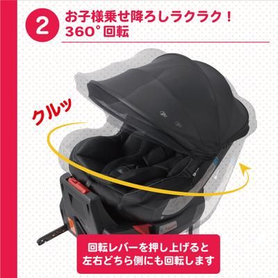 チャイルドシート　西松屋 マムズキャリー　ターン・レジェFIX マムズキャリー ターン・レジェFIX 西松屋 (チャイルドシート