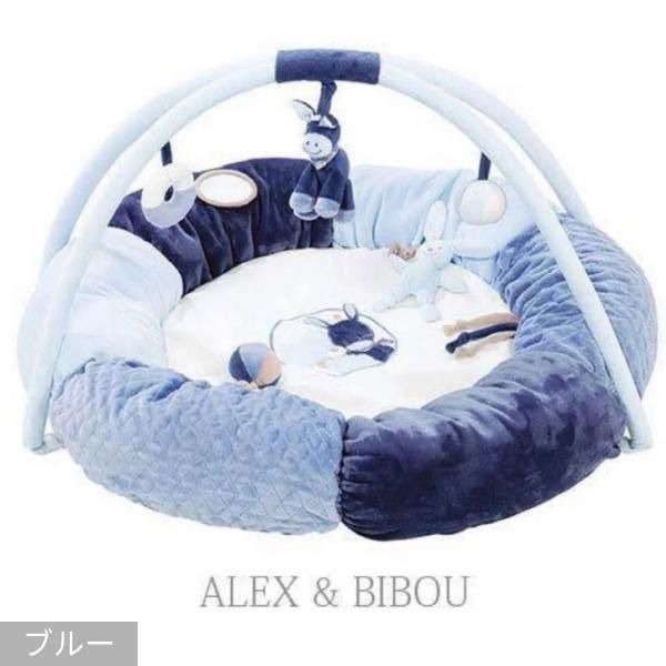 赤ちゃんのプレイマット＆プレイジム ベビージム ナチュー(Nattou)の