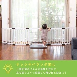 おくだけとおせんぼ 木製スマートワイド ウッディ(Woody) クリア(CLEAR