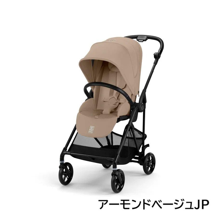 サイベックス　メリオカーボン　ブラック　AB型ベビーカー　説明書つき CYB_24_JP_y045_MelioCarbon_CAW