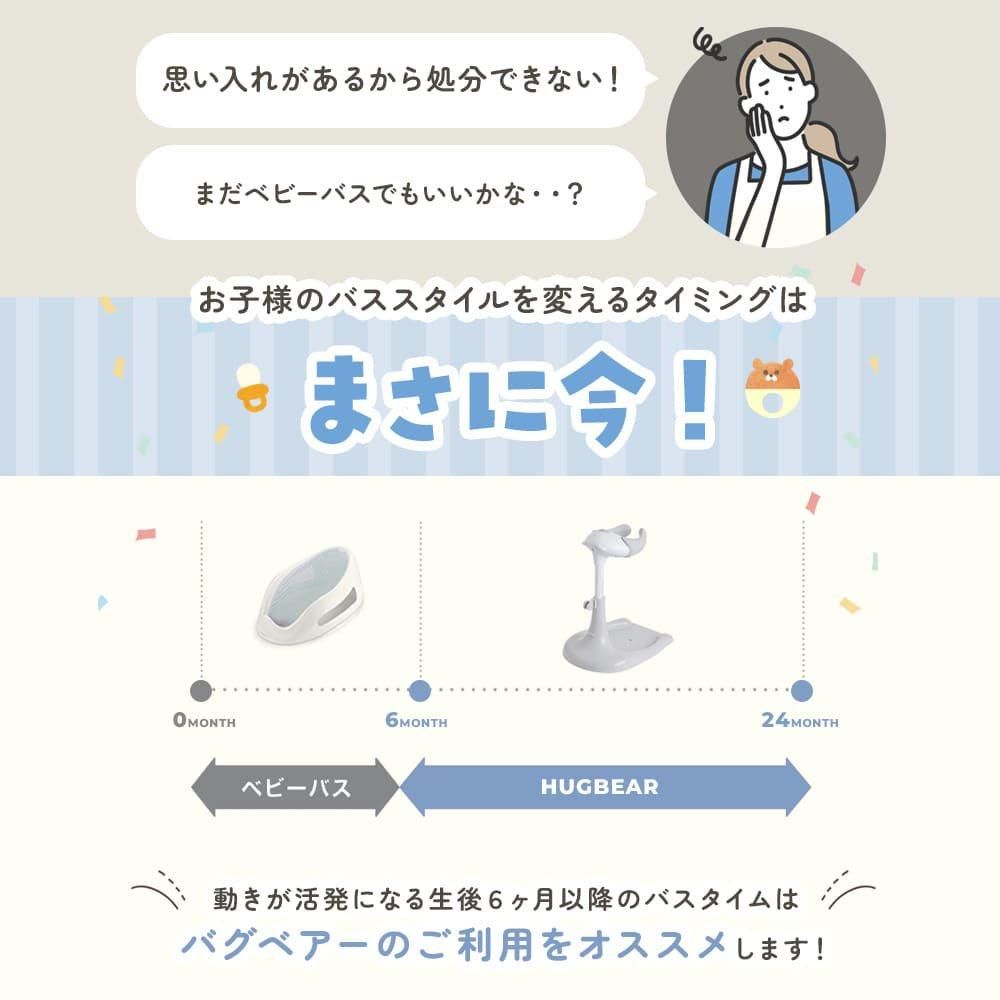 Polde Hugbear ハグベアー　説明書付き HUGBEAR | ハグベアー ベビーバス お風呂補助具 | Poled 公式