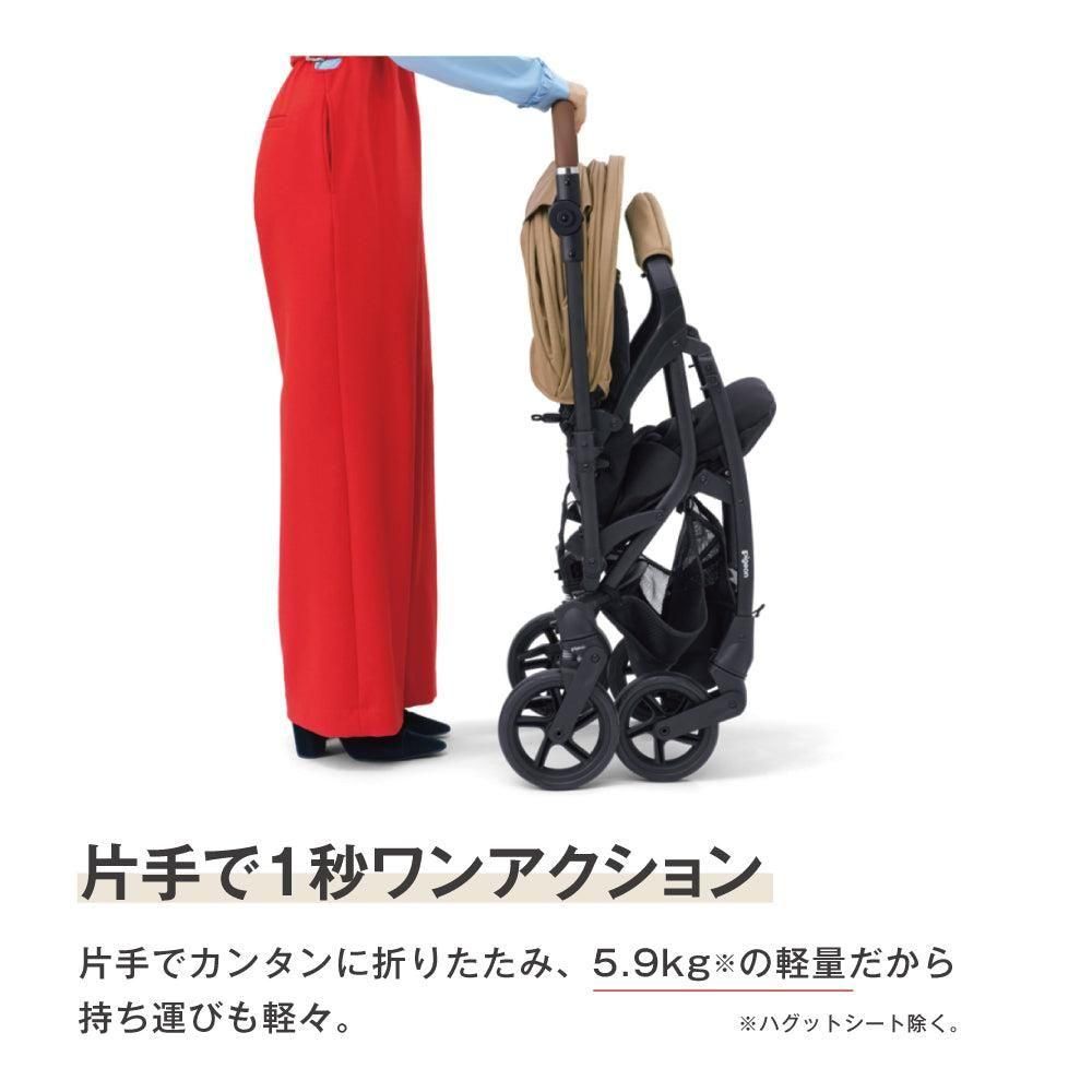 【お値下】ピジョン ランフィ Pigeon Runfee RB5 ベビーカー Runfee RB5（ランフィ RB5） キャメル | 商品情報 | ピジョン株式会社