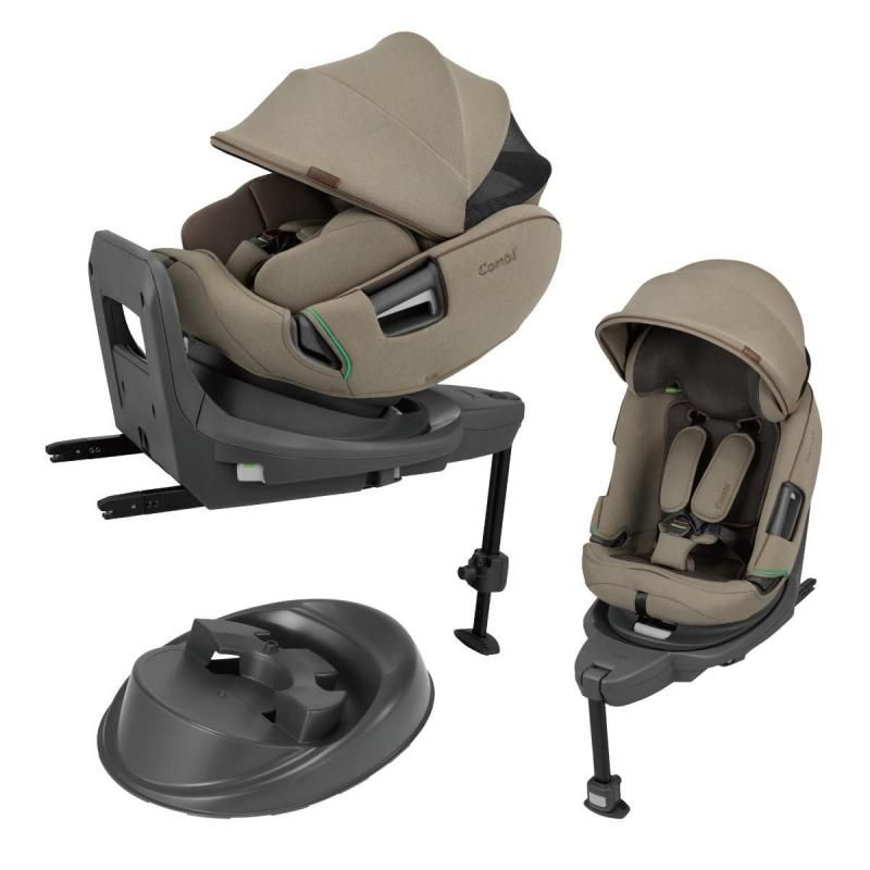 (セール中)チャイルドシート combi The S エッグショック Combi コンビ ザ エス ISOFIX エッグショック R129 グレー combi