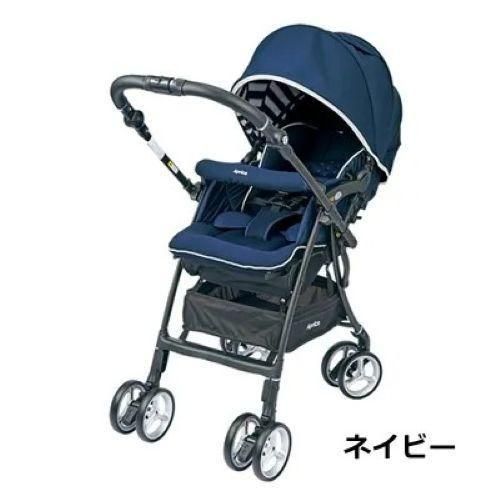 極美品 アップリカ ラクーナ ビッテ ソファークッション ブルー