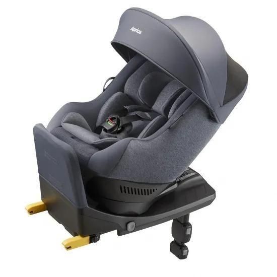 Aprica クルリラ プレミアム チャイルドシート プレミアムグレー 新生児 クルリラ プレミアム ビッテ（アカチャンホンポ限定モデル
