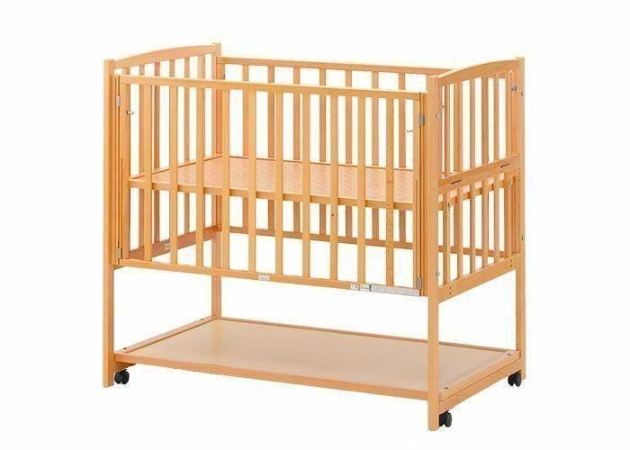 ヤマサキ ツーオープン ベビーベッド レギュラー ハイタイプベッド ツーオープン ヤマサキ（レギュラーサイズ