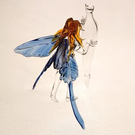 妖精のランプA - 硝子造形士 穂坂英樹 グラスワークショップ