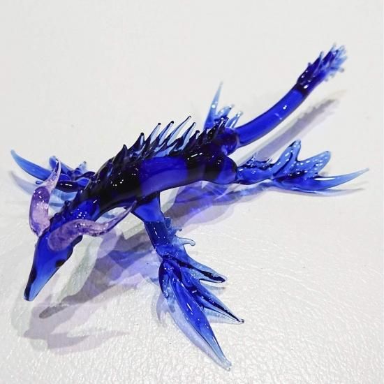 ガラスの幻獣・ワームドラゴン 2型 その他置物 硝子細工屋 通販