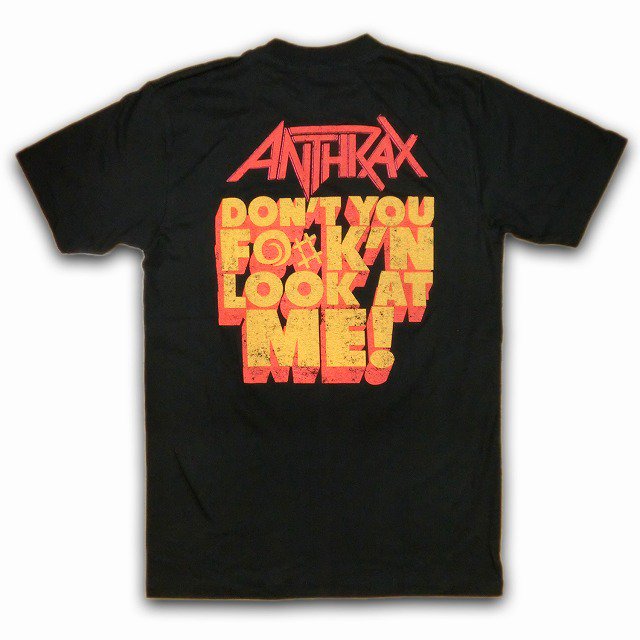 anthrax t オファー シャツ