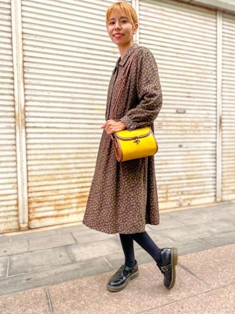 レトロな古着ワンピース 50 s60 s70 s 小花柄 長袖ワンピース 膝丈 ダークカラー旅空tabisora Foolsgold Web Shop レトロな古着ワンピース 50 s60 s70 s 小花柄 長袖ワンピース 膝丈 ダークカラー旅空tabisora Foolsgold Web Shop