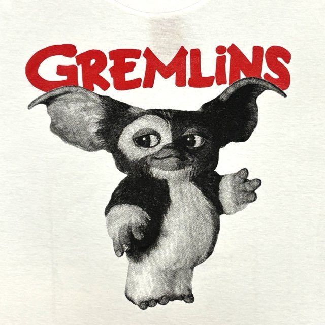 映画 グレムリン Gremlins ギズモ Gizmo Tシャツ ホワイト 旅空