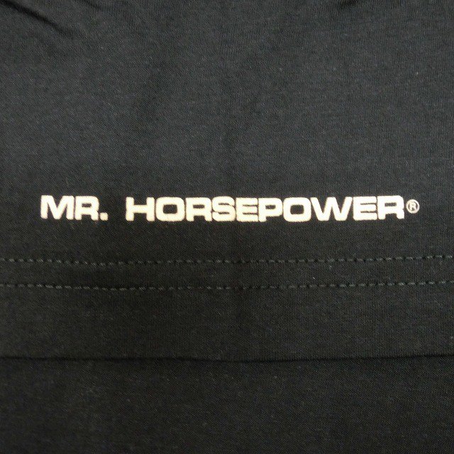 MR.HORSEPOWER クレイスミス バックプリント Tシャツ M