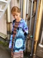 タイダイ カーディガン 曼荼羅模様
