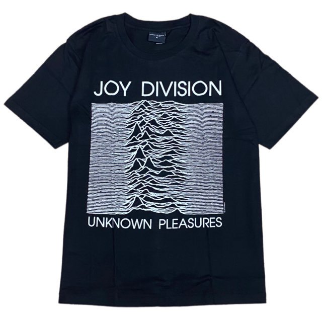 ジョイ・ディヴィジョン Joy Division UNKNOWN PLEASURE バンド Tシャツ ブラック 旅空tabisora  foolsgold web-shop