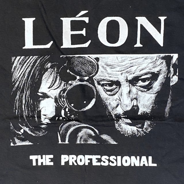 映画 レオン LEON Tシャツ ブラック レディース、メンズ衣料、ヒッピー