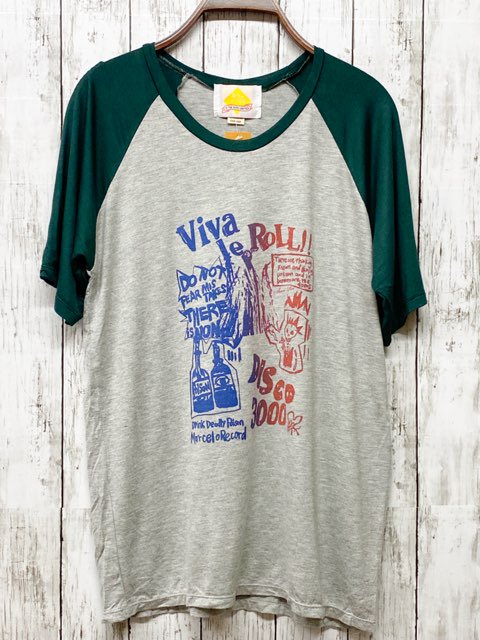 ROLLOVER ラグラン Tシャツ 半袖