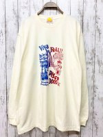 <img class='new_mark_img1' src='https://img.shop-pro.jp/img/new/icons15.gif' style='border:none;display:inline;margin:0px;padding:0px;width:auto;' />ROLLOVER     ロングスリーブTシャツ　長袖　オフホワイト
