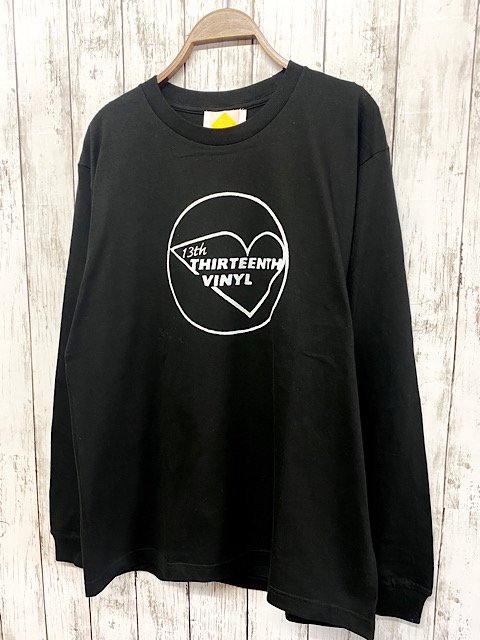 ROLLOVER ロングスリーブTシャツ 長袖 ブラック