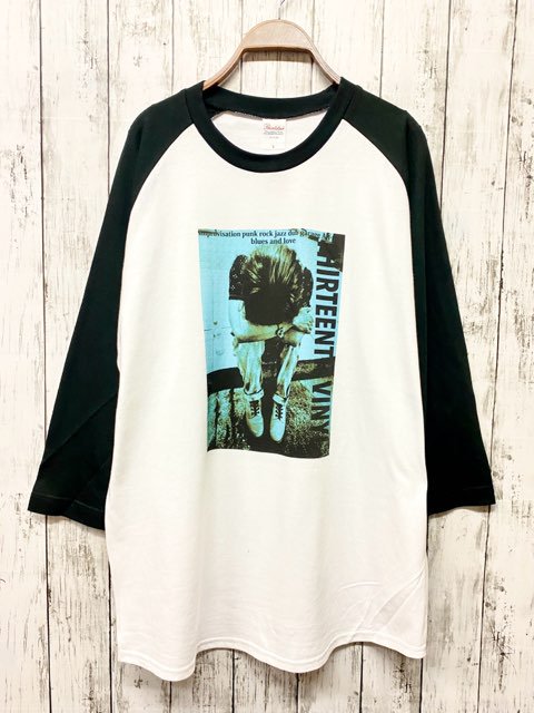 生産完了商品 bone paint remake☆LL☆七分袖☆grunge t-shirt | ochge.org