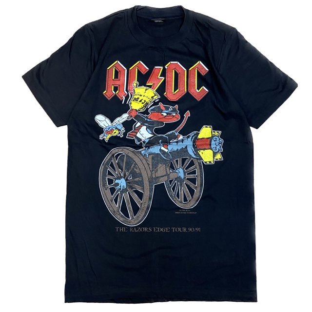 AC/DC バンド Tシャツ バックプリント 旅空tabisora foolsgold web-shop