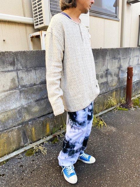 タイダイ染め スウェットパンツ XLサイズ ブラック×ホワイト タイダイ染め スウェットパンツ XLサイズ ブラック×ホワイト