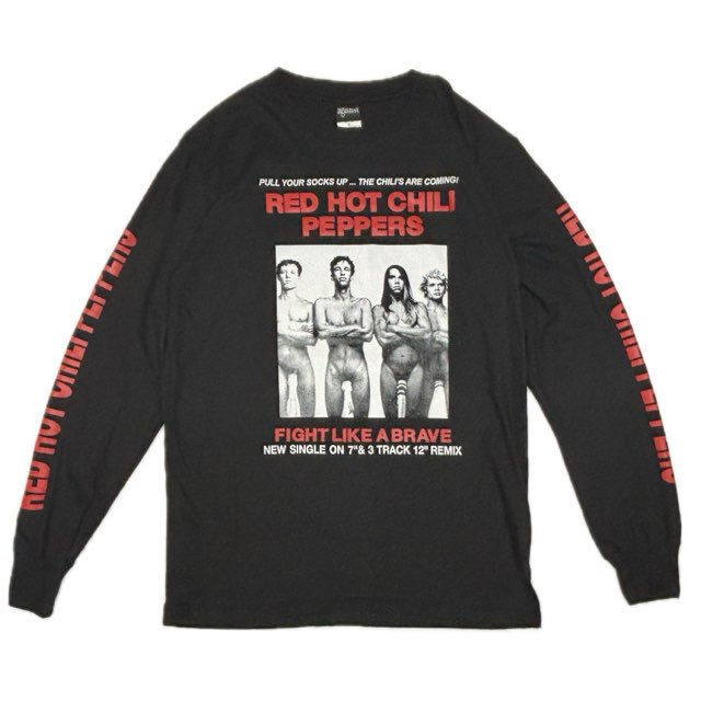 レッチリ Red Hot Chili Peppers 長袖 Tシャツ ロンT　旅空tabisora foolsgold web-shop