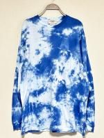 タイダイ染め 長袖Tシャツ - 旅と自由と音楽と レディース