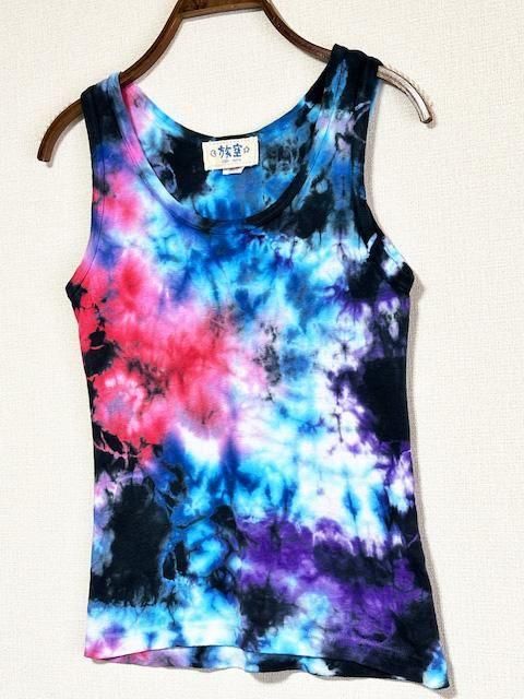 タイダイ タンクトップ Mサイズ
