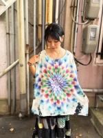 kmrii ケムリ　タンクトップ　ワンピース　ムラ染め　タイダイ 42f52f07237054204cf7858ebb9a23