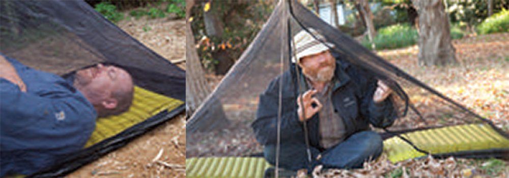 シックスムーンデザインズ Serenity Net tent セレニティーネットテント 300g ソロテント ケープ タープ 1人用