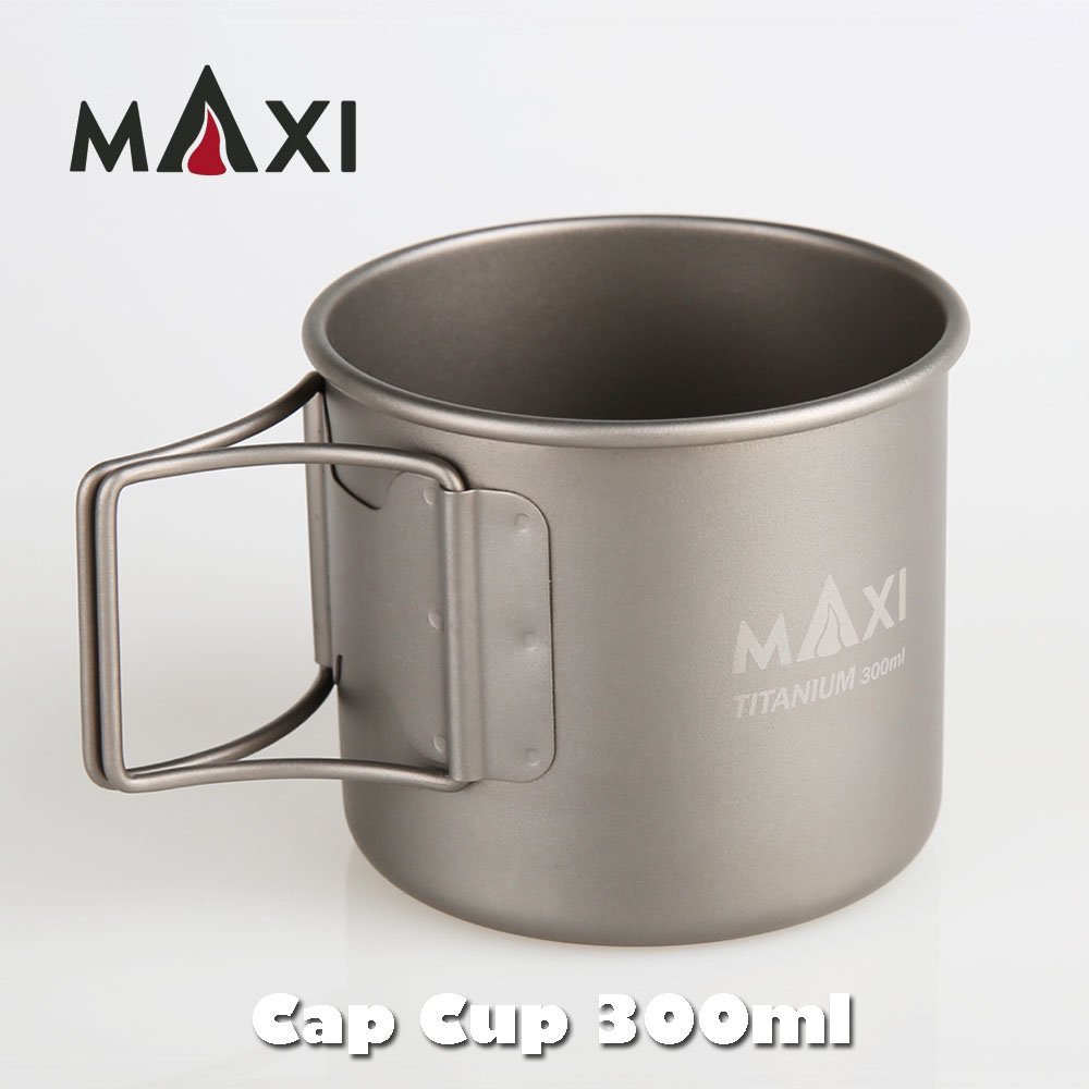 MAXI Titanium Cup 300ml マキシカップ300ml | 高品質なチタン製カップ