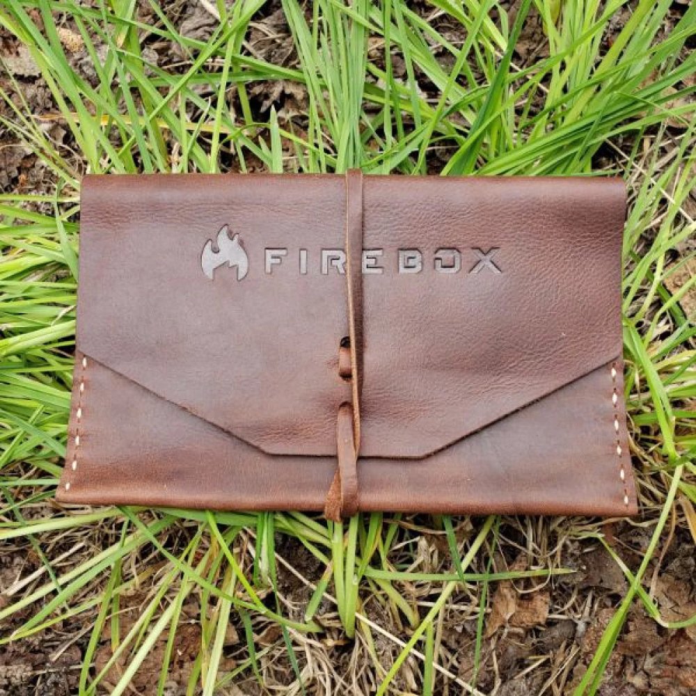 Leather Firebox Case レザーファイヤーボックスケース ダークブラウン