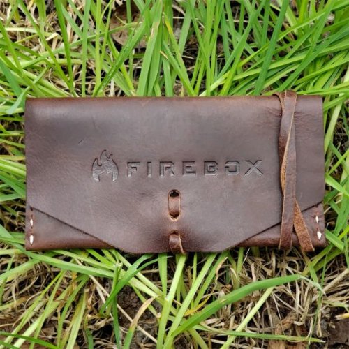 ե䡼ܥå 쥶ʥΥ ֥饦 FIREBOX Leather Nano Case