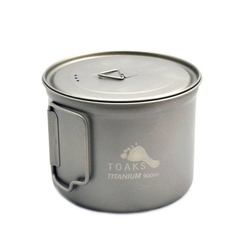 TOAKS Pot 900ml D115mm トークス チタニウム ハンドルポット900ml アウトドアポット