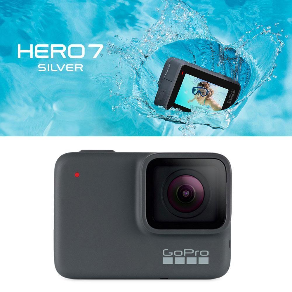 マイクロGoPro HERO7 SILVER MicroSD128GB付 - コンパクトデジタルカメラ