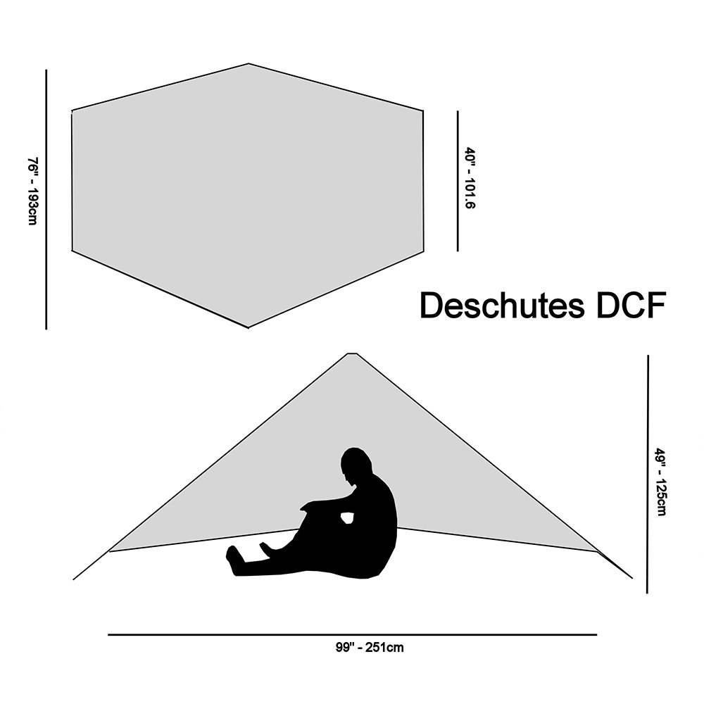 シックスムーンデザインズ デュシュッツ ゼロ G タープ DCF テント