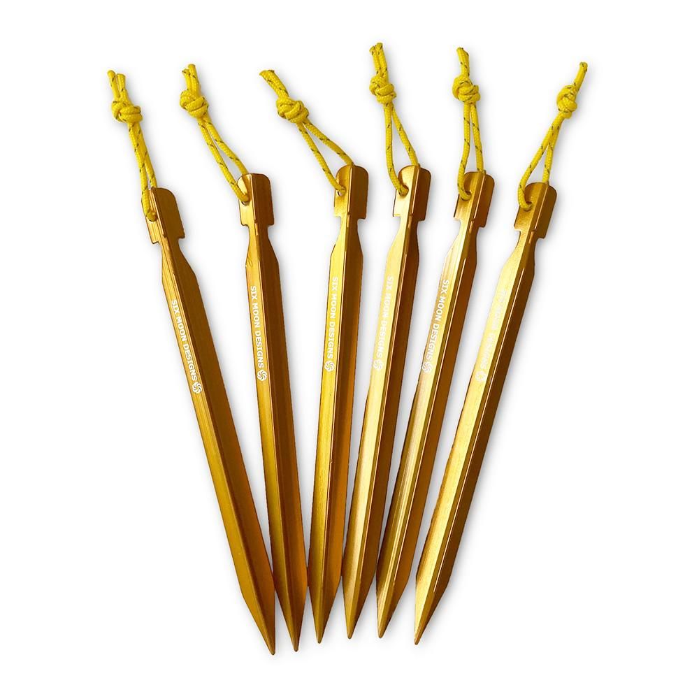 åࡼǥ ԡ ơå 61å ڥ SIX MOON DESIGNS 6 Piece Stake Set