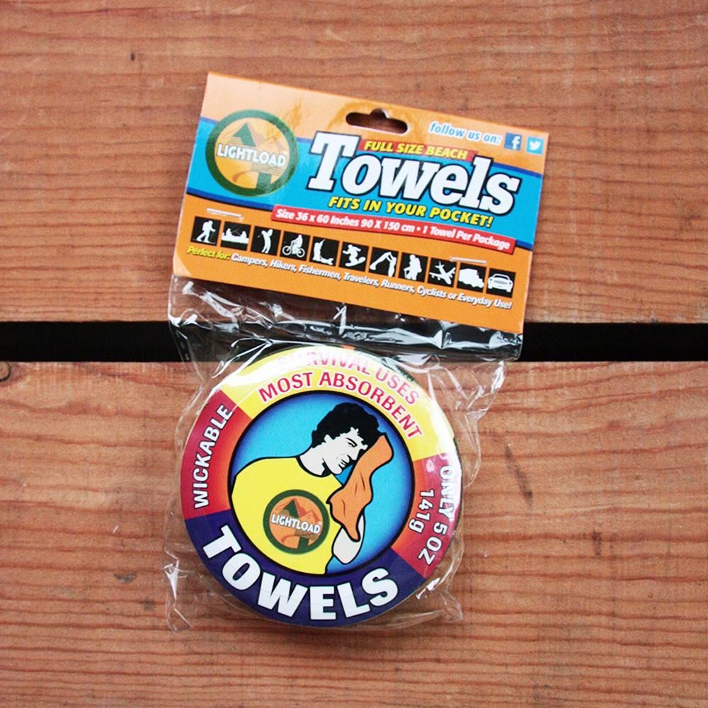 ライトロードタオルズ オリジナルビーチタオル 110ｇ Lightload Towels Original Beach Tawel 110g