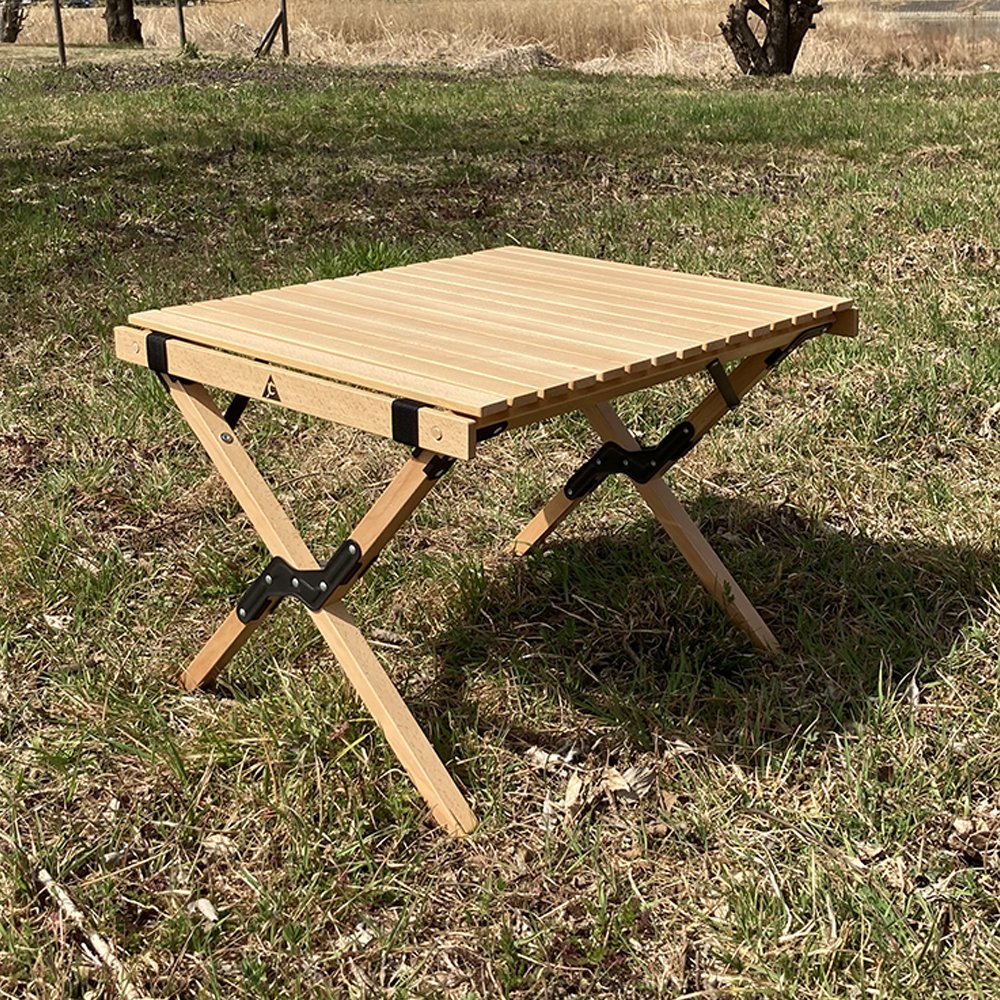 コヨーテスモールロールテーブル ウッド 折り畳み式テーブル キャンプ