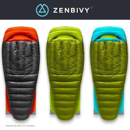 Zenbivy ゼンビビィ 寝袋 ベッド ハイブリッド寝袋 スリーピングバッグ 