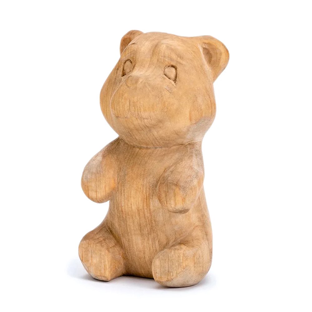 Beaver Craft DIY05 Bear Carving Kit Complete Starter Whittling Kit