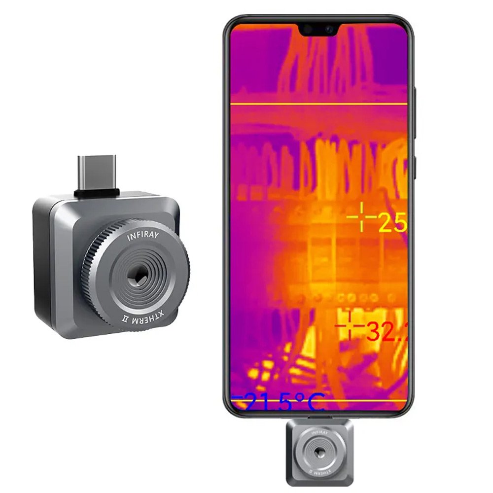 Xinfrared InfiRay T2L Thermal Camera for Smartphone Android Type-C スマートフォン用  サーマルカメラ